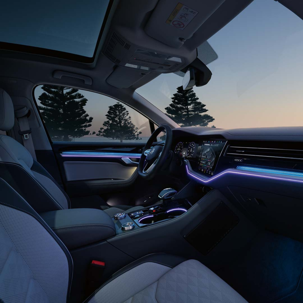 nội thất volkswagen touareg 2025